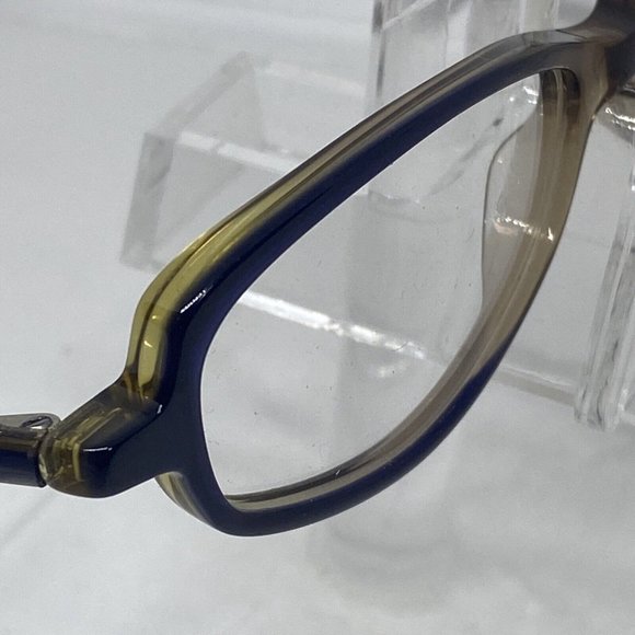 Ralph Lauren RL 1368 1H4 Eyeglasses Frame Made in Italy Brown/Navy 50-14-140 main image 5